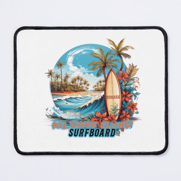 Item preview, kildare Island Surfboard designed and sold by CosmicAnomaly.
