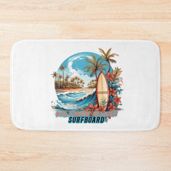 Item preview, kildare Island Surfboard designed and sold by CosmicAnomaly.