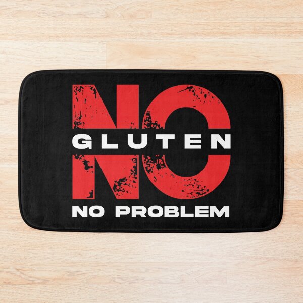 Item preview, "No Gluten No Problem" t shirt design designed and sold by MyGluteesFree77.