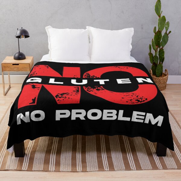Item preview, "No Gluten No Problem" t shirt design designed and sold by MyGluteesFree77.