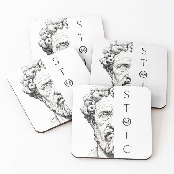 Item preview, Marcus Aurelius Stoic Wisdom T-Shirt for Mindful Living designed and sold by Gabriel Stein.