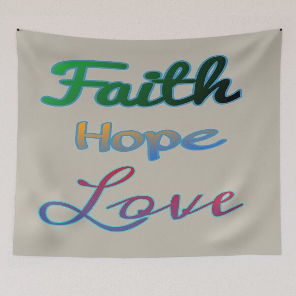 Item preview, Faith, Hope, Love Quotes  designed and sold by atroffire.