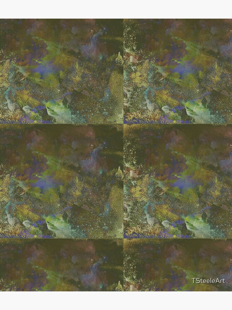 Thumbnail 3 of 3, Backpack, "Neon Seas - Verdant" Original digital art by TSteele.Art designed and sold by TSteeleArt.