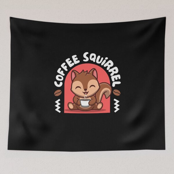 Item preview, Coffee Squirrel designed and sold by storefoxmix.