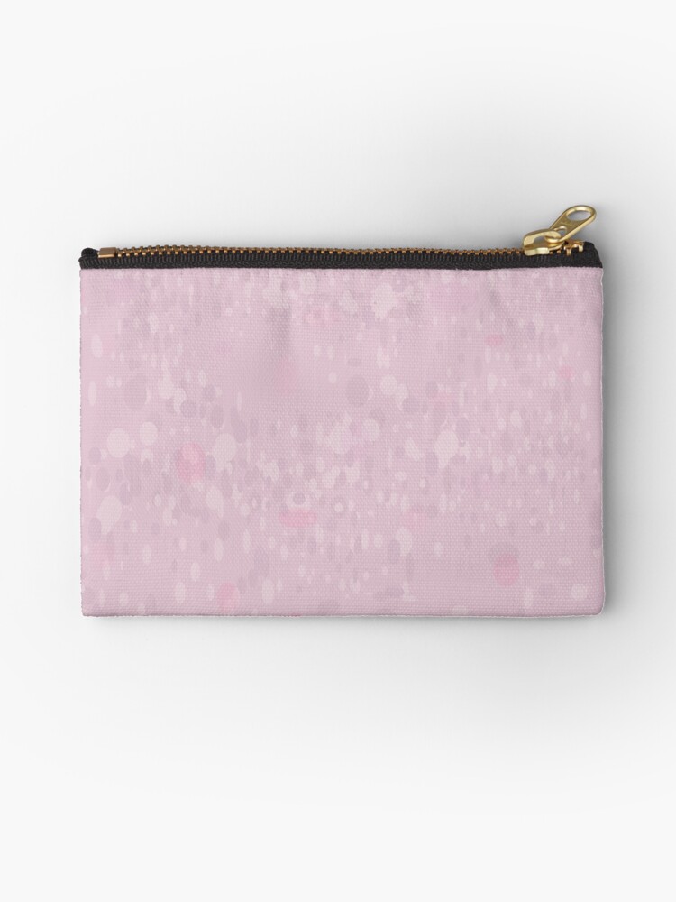 Thumbnail 1 of 4, Zipper Pouch, Pink Cotton Candy Texture designed and sold by CarlaBaremb.