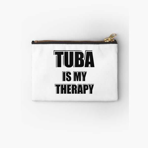 Item preview, Tuba is my therapy - Tuba player designed and sold by Inspirationmotivation.
