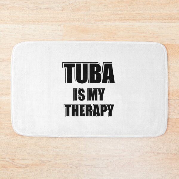 Item preview, Tuba is my therapy - Tuba player designed and sold by Inspirationmotivation.