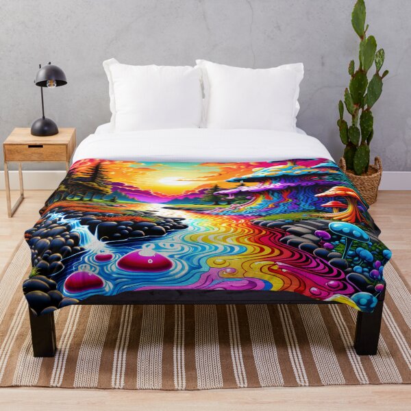 Item preview, Swirly Mushroom River designed and sold by Raging Woody Designs.