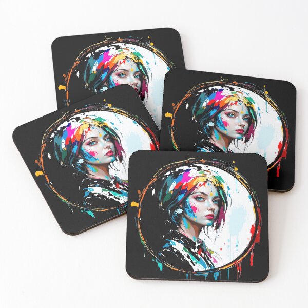 Item preview, A girl in abstract style designed and sold by Sopilka.