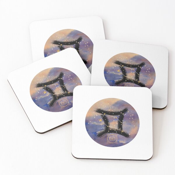 Item preview, GEMINI zodiac sign  designed and sold by Wild-way Art.
