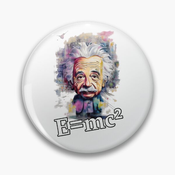 Item preview, Genius at Work: Cartoon Einstein Unveils E=mc² designed and sold by MillennialVibe.