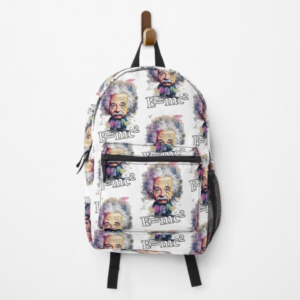 Item preview, Genius at Work: Cartoon Einstein Unveils E=mc² designed and sold by MillennialVibe.