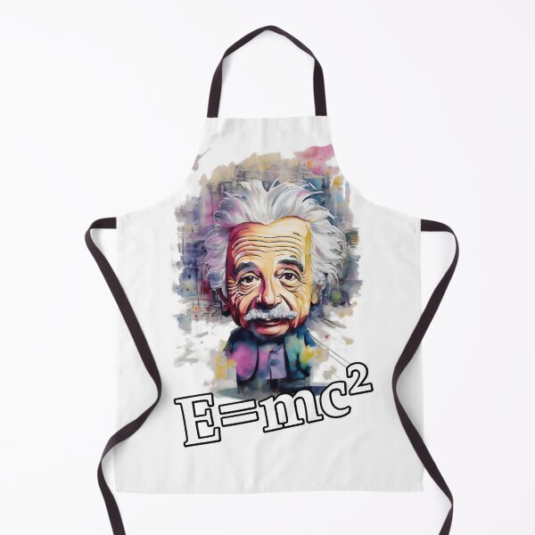 Item preview, Genius at Work: Cartoon Einstein Unveils E=mc² designed and sold by MillennialVibe.