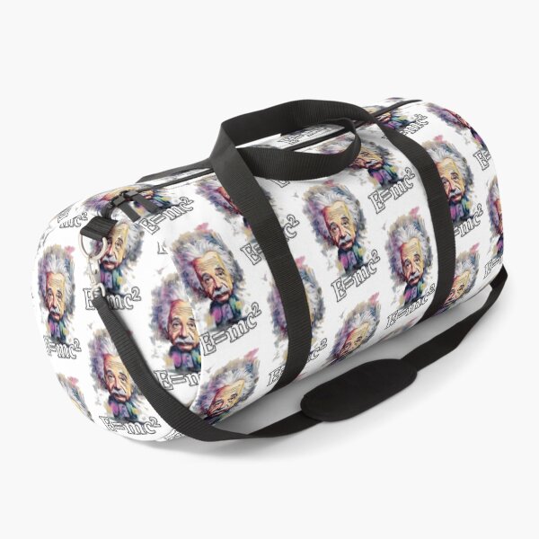 Item preview, Genius at Work: Cartoon Einstein Unveils E=mc² designed and sold by MillennialVibe.