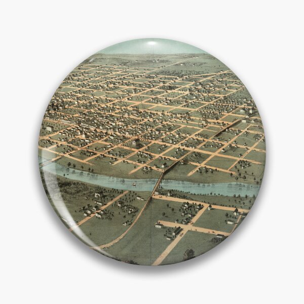 Item preview, Iowa City, Iowa (1868) designed and sold by allhistory.