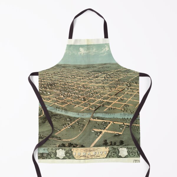 Item preview, Iowa City, Iowa (1868) designed and sold by allhistory.