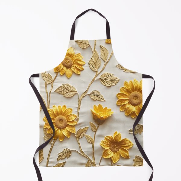 Item preview, textured yellow and white sunflower pattern designed and sold by dcrc.
