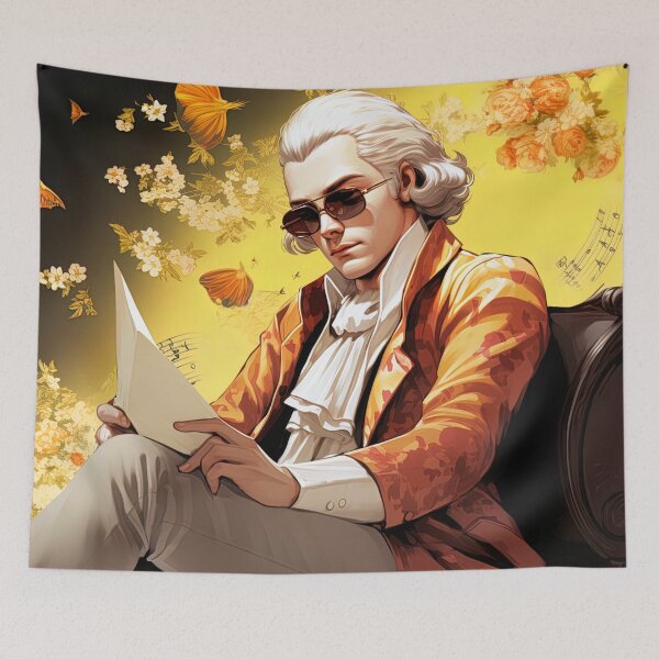 Item preview, Wolfgang Amadeus | Hip Hop style designed and sold by ComicsFactory.
