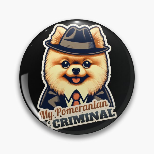 Item preview, Pomeranian Criminal designed and sold by ThisDress.