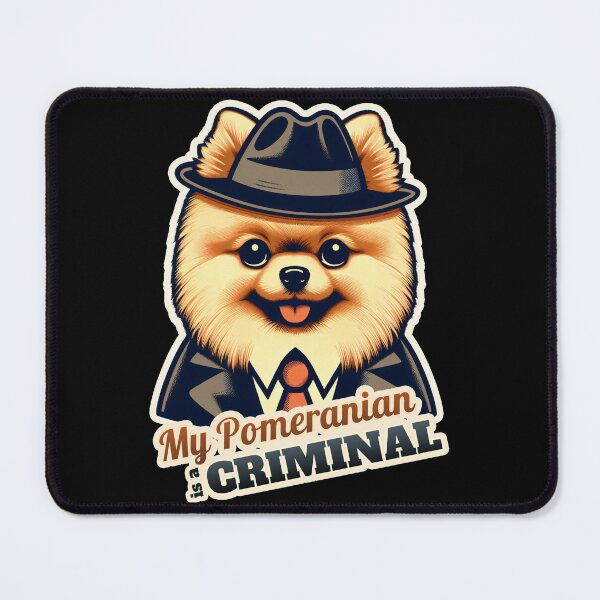 Item preview, Pomeranian Criminal designed and sold by ThisDress.