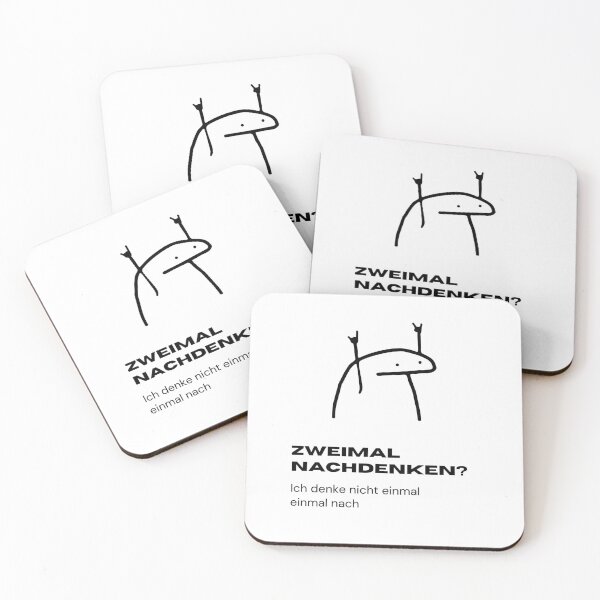 Item preview, Zweimal nachdenken? Ich denke nicht einmal einmal nach  | Spontaneous Decision Maker Design designed and sold by RM-Journey.