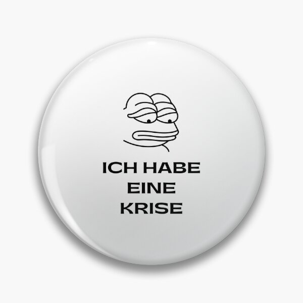 Item preview, Ich habe eine Krise | Survival Mode Activated Design designed and sold by RM-Journey.