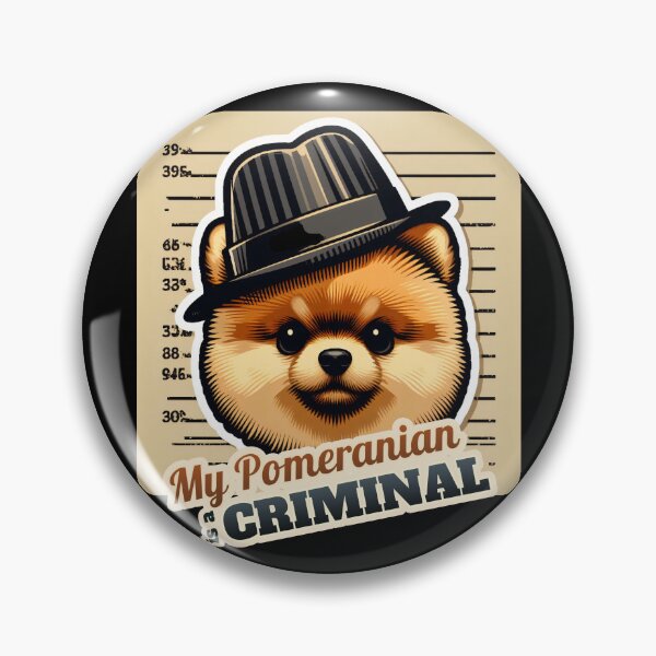 Item preview, Pomeranian Criminal designed and sold by ThisDress.
