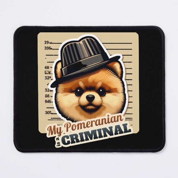 Item preview, Pomeranian Criminal designed and sold by ThisDress.