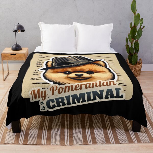 Item preview, Pomeranian Criminal designed and sold by ThisDress.