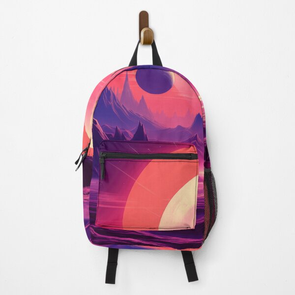 Item preview, Synthwave Outer Space: Ethereal Synthwave Planet designed and sold by Mullet Monkey.