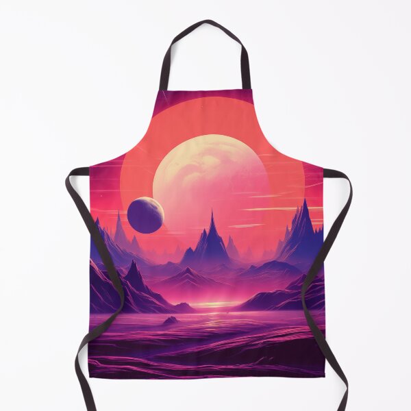 Item preview, Synthwave Outer Space: Ethereal Synthwave Planet designed and sold by Mullet Monkey.