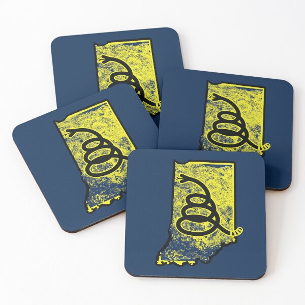 Item preview, DONT TREAD ON ME - Modern Gadsden Snake Flag INDIANA designed and sold by pelagio.