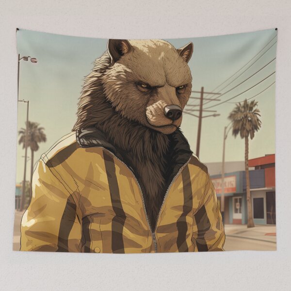 Item preview, Wolverine animal | Hip Hop style designed and sold by ComicsFactory.
