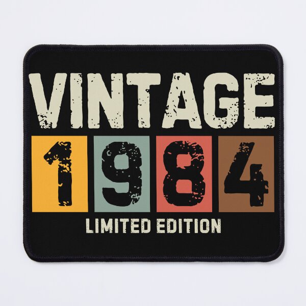 Item preview, VINTAGE 1984 RETRO FUNNY COLORFUL DISTRESSED BIRTHDAY GIFT designed and sold by Kipcio.