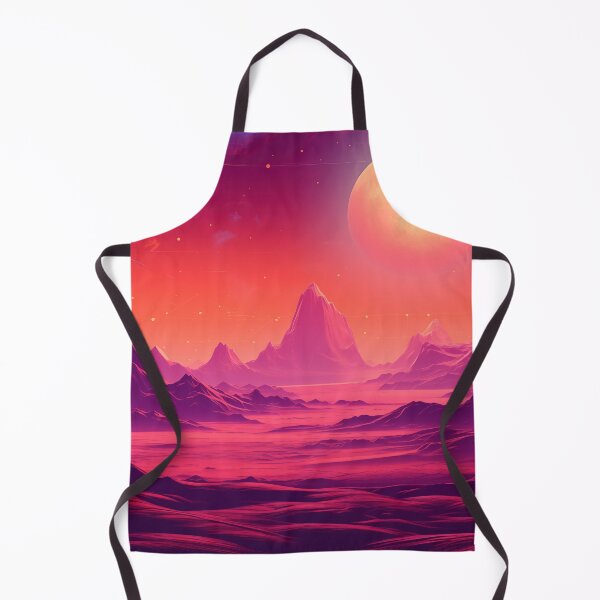 Item preview, Retrowave Outer Space: Ethereal Retrowave Planet designed and sold by Mullet Monkey.