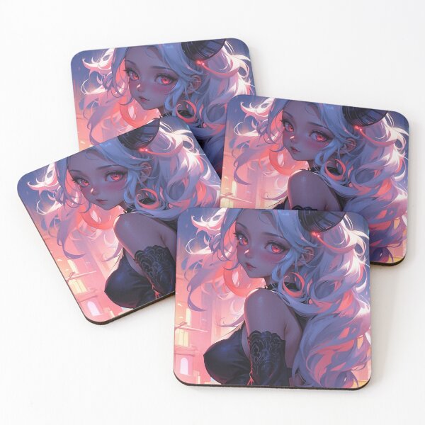 Item preview, demon anime girl designed and sold by ShiroStore.
