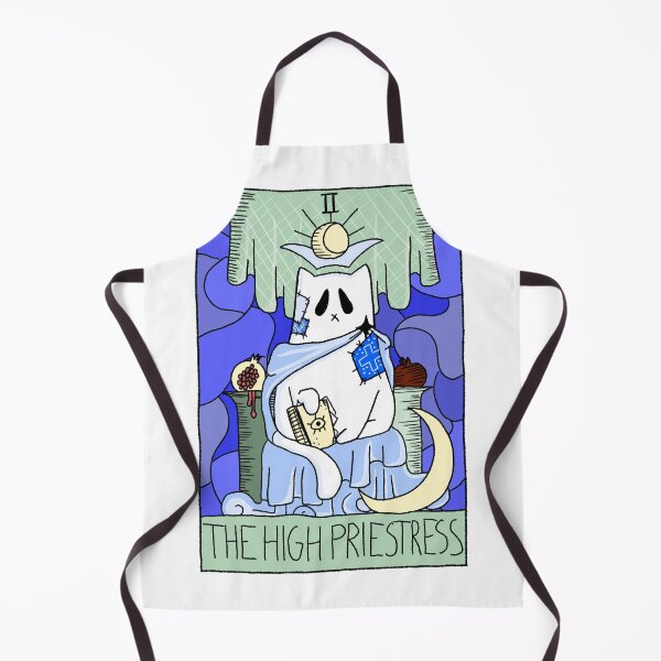 Item preview, Cat High Priestess - Tarot Card designed and sold by Lap-s.
