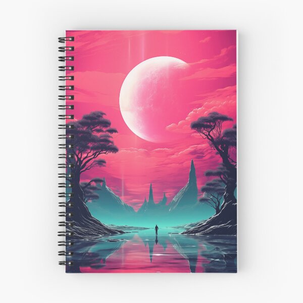 Item preview, Neon Tropic Mirage: Aesthetic Synthwave Fantasy designed and sold by Mullet Monkey.