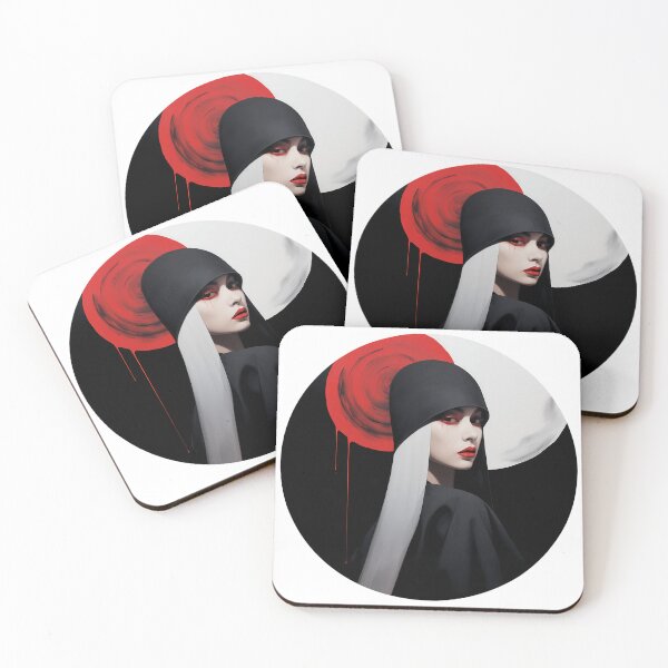 Item preview, Chic Fashionista Girl on Red Bicycle - Trendy Street Style Digital Art designed and sold by itsbyshawn.