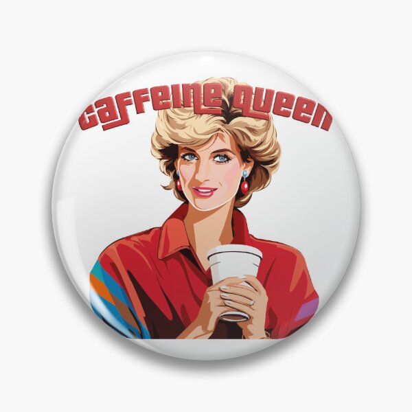 Item preview, Caffeine Queen Lady Diana designed and sold by Elias Kamstra.