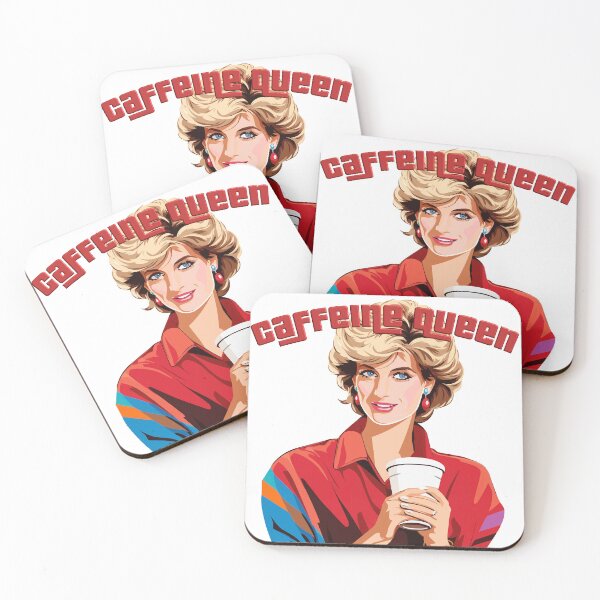 Item preview, Caffeine Queen Lady Diana designed and sold by Elias Kamstra.