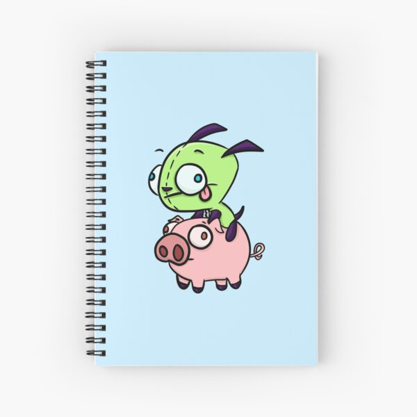 Item preview, Gir riding a pig designed and sold by DimSumDoodles.
