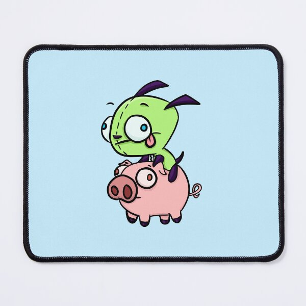 Item preview, Gir riding a pig designed and sold by DimSumDoodles.