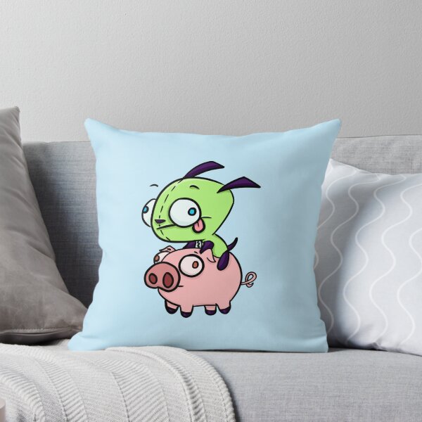 Item preview, Gir riding a pig designed and sold by DimSumDoodles.