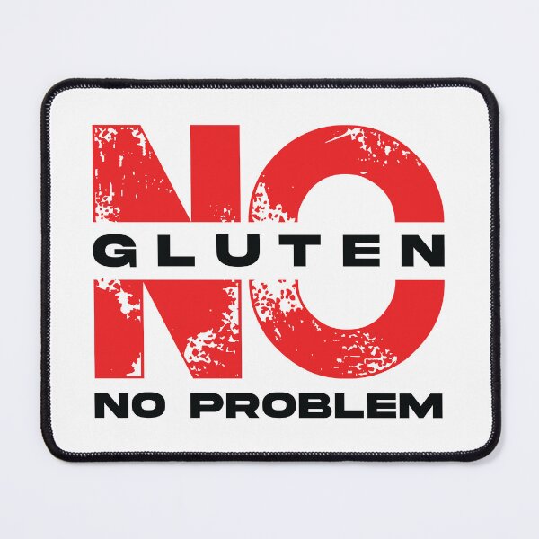 Item preview, "No Gluten No Problem" t shirt bright mode design designed and sold by MyGluteesFree77.