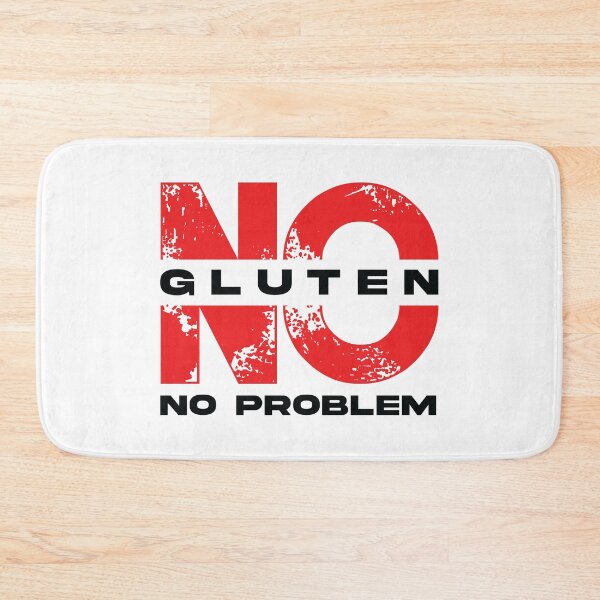 Item preview, "No Gluten No Problem" t shirt bright mode design designed and sold by MyGluteesFree77.