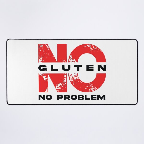 Item preview, "No Gluten No Problem" t shirt bright mode design designed and sold by MyGluteesFree77.