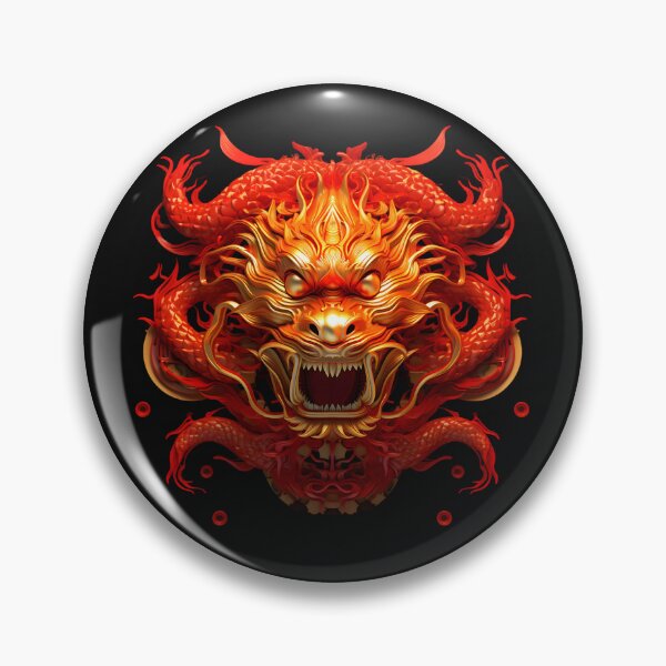 Item preview, Dragon's Reflection: A Fluorescent Journey designed and sold by AI-Only Creations.