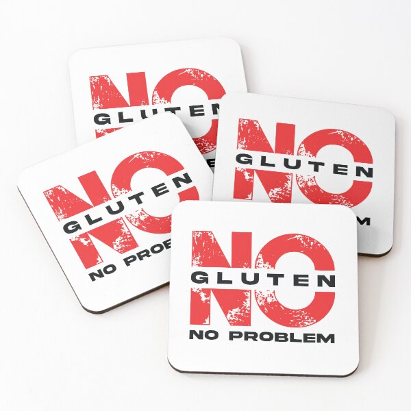 Item preview, "No Gluten No Problem" t shirt bright mode design designed and sold by MyGluteesFree77.