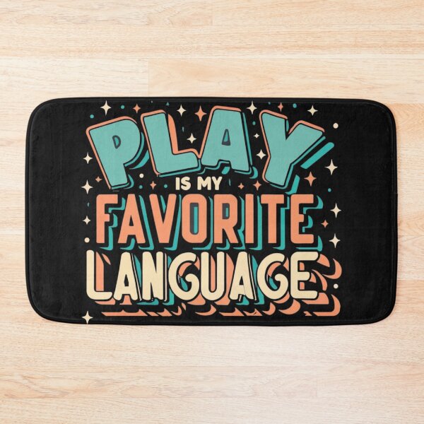 Item preview, Play is my favorite language in style retro designed and sold by Pawel Oska.